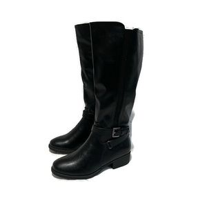 Croft & Barrow Tapir Black Women's Tall Riding Boots